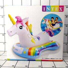 Плотик надувной INTEX Единорог 163*86см 57552